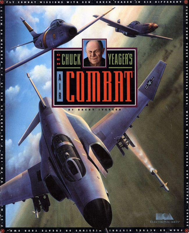 Chuck Yeager's Air Combat box art