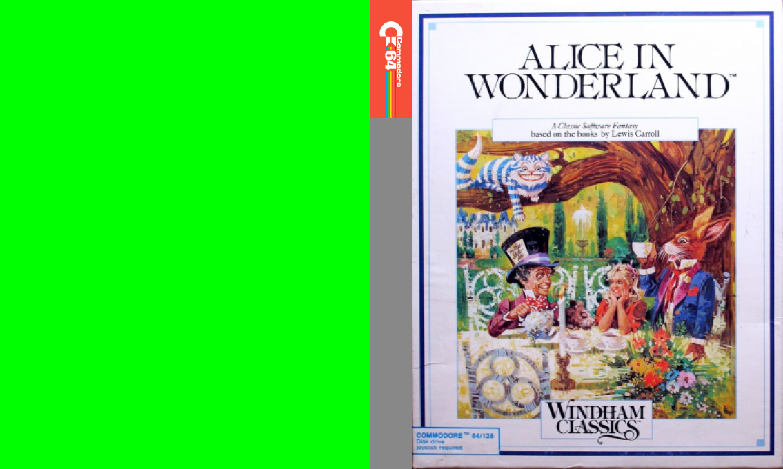Alice in Wonderland — box-texture (WOR)