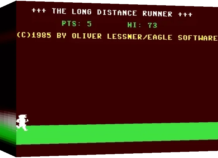 The Long Distance Runner — box-3D (WOR)