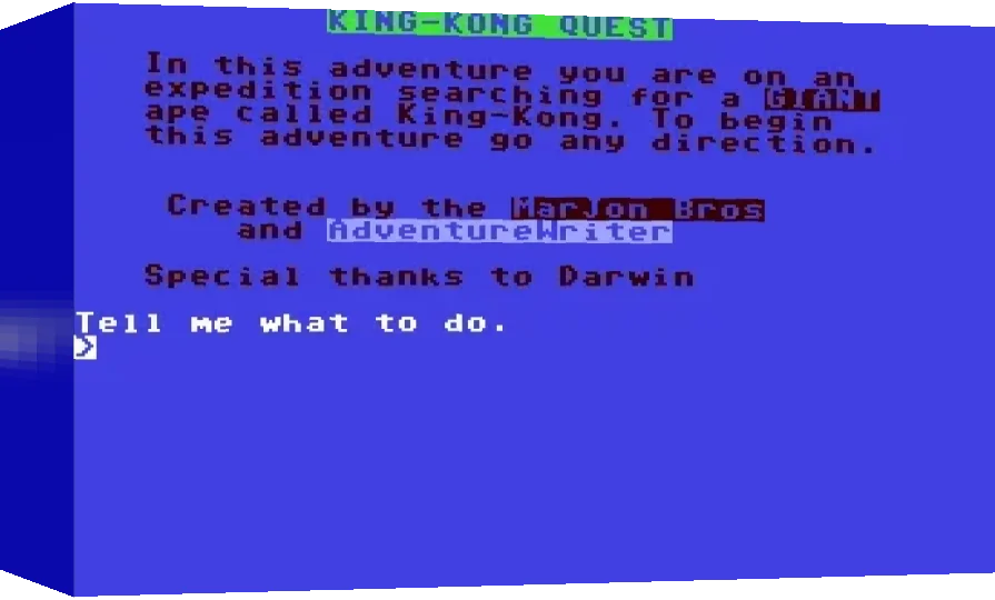 King-Kong Quest — box-3D (WOR)
