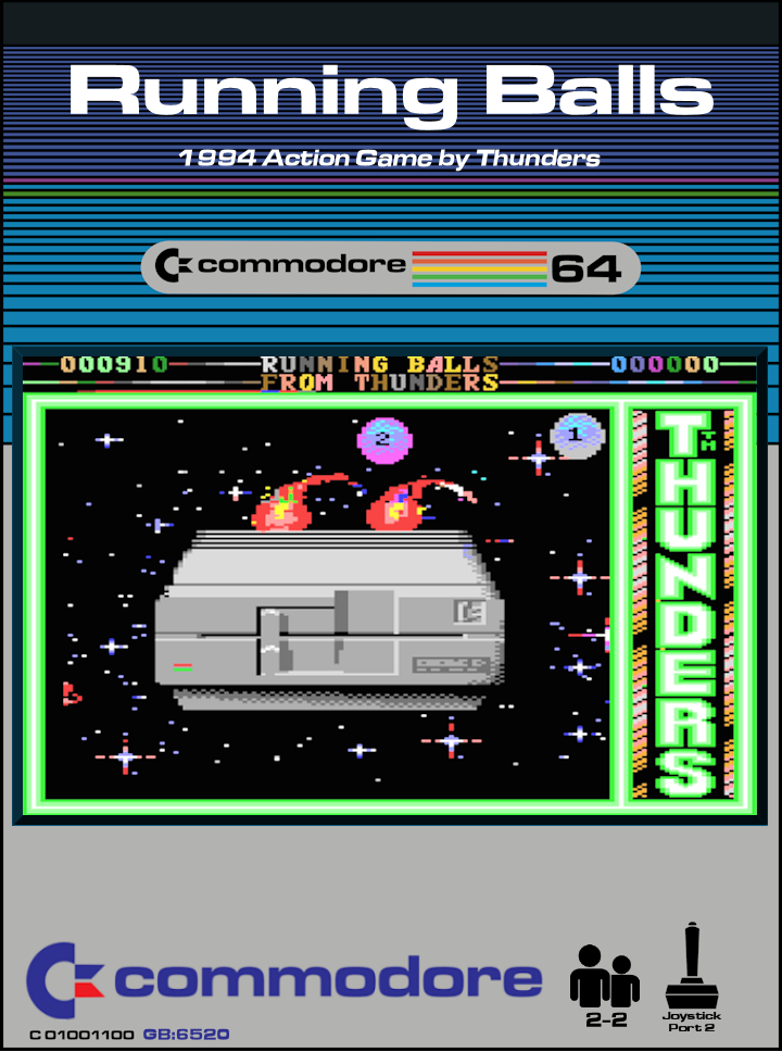Running Balls box art