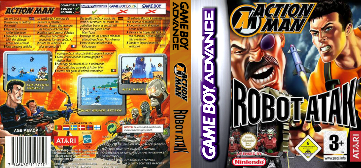 Action Man - Robot Atak — box-texture (EU)