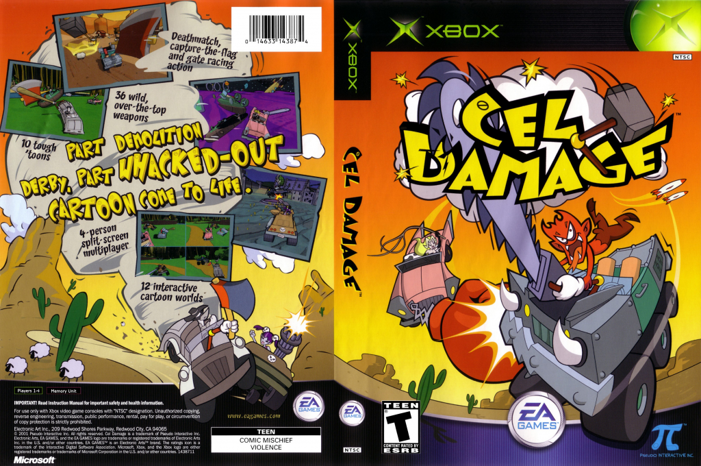 Cel Damage — box-texture (US)