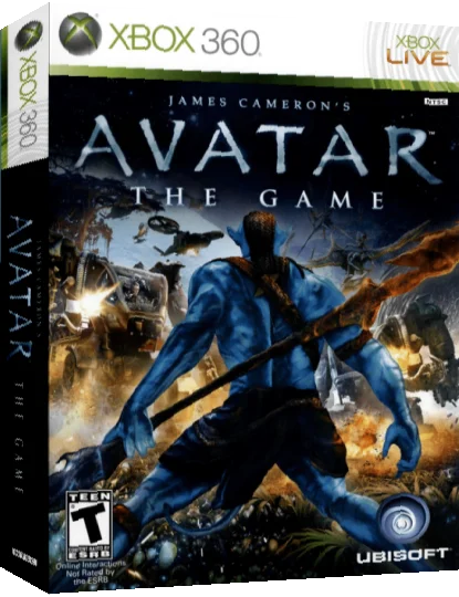 James Cameron's Avatar The Game — box-3D (US)