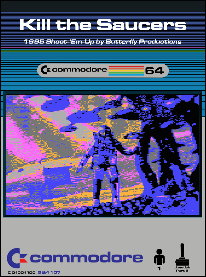 Kill the Saucers box art