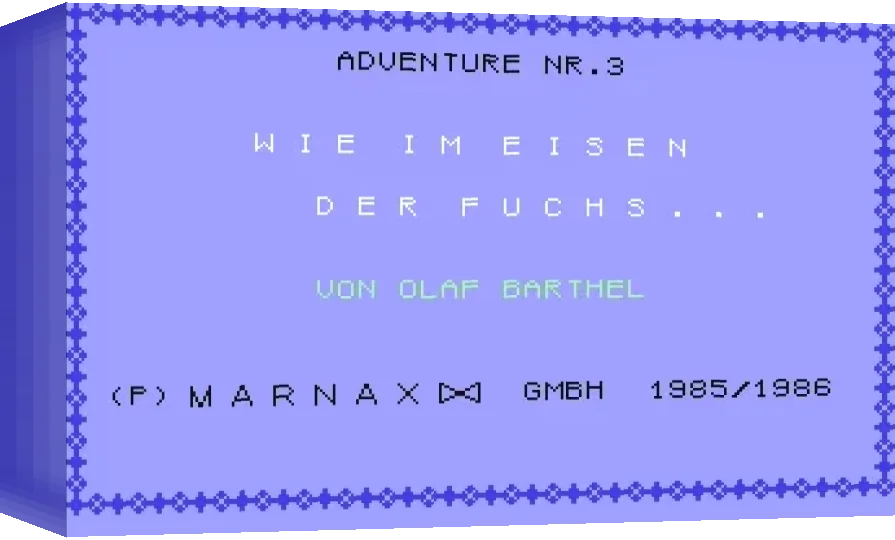 Wie Im Eisen Der Fuchs... — box-3D (WOR)