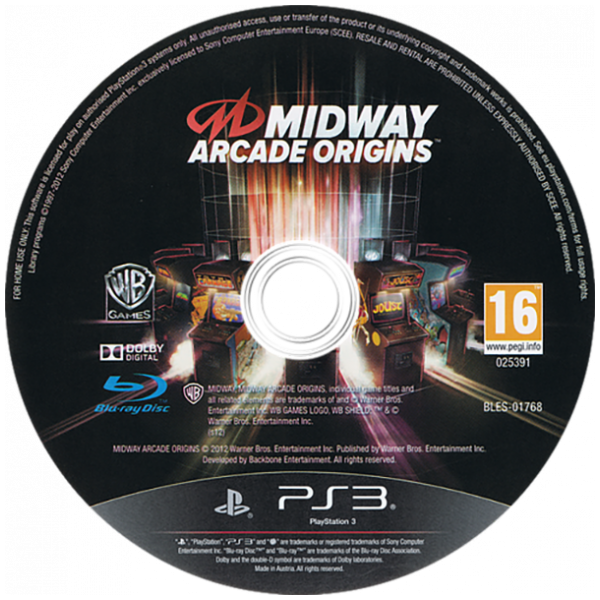 Midway Arcade Origins — support-2D (EU)