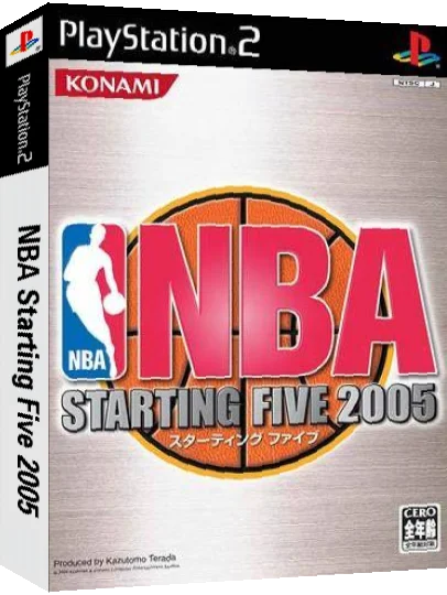 NBA Starting Five 2005 — box-3D (JP)