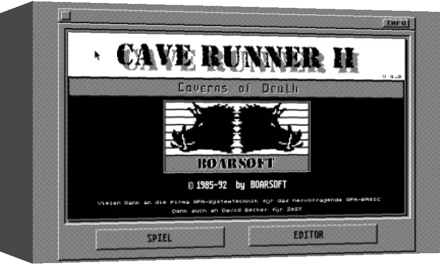 Cave Runner 2 - Caverns Of Death — box-3D (WOR)