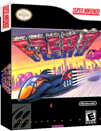 F-Zero — box-3D (US)