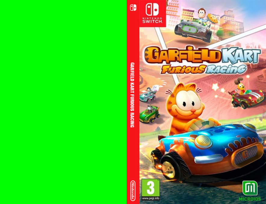 Garfield Kart : Furious Racing — box-texture (EU)