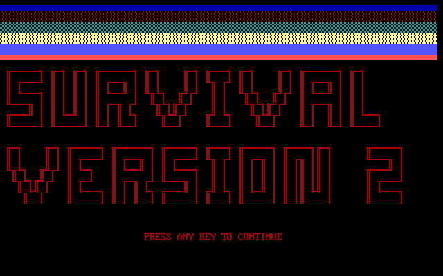 Survival Adventure box art