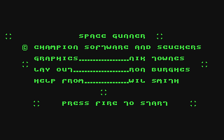 Space Gunner — sstitle (EU)