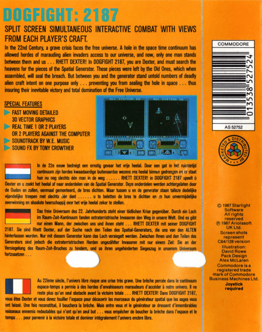 Dogfight 2187 — box-2D-back (EU)