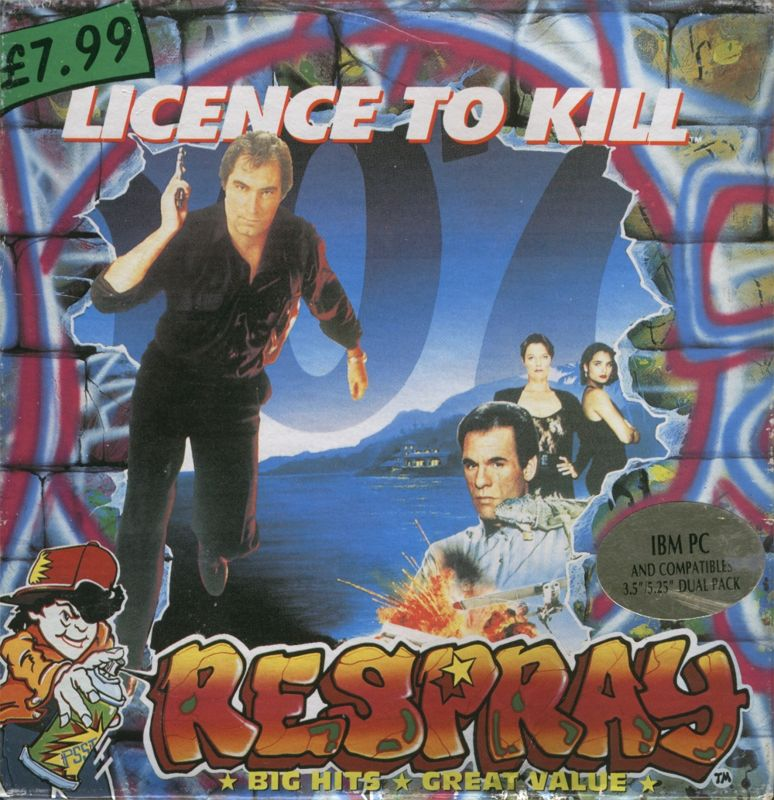 007 - Licence To Kill — box-2D (EU)