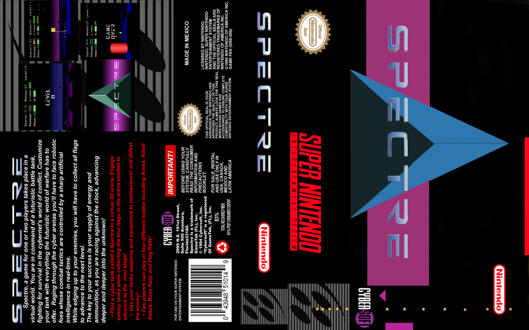Spectre — box-texture (US)