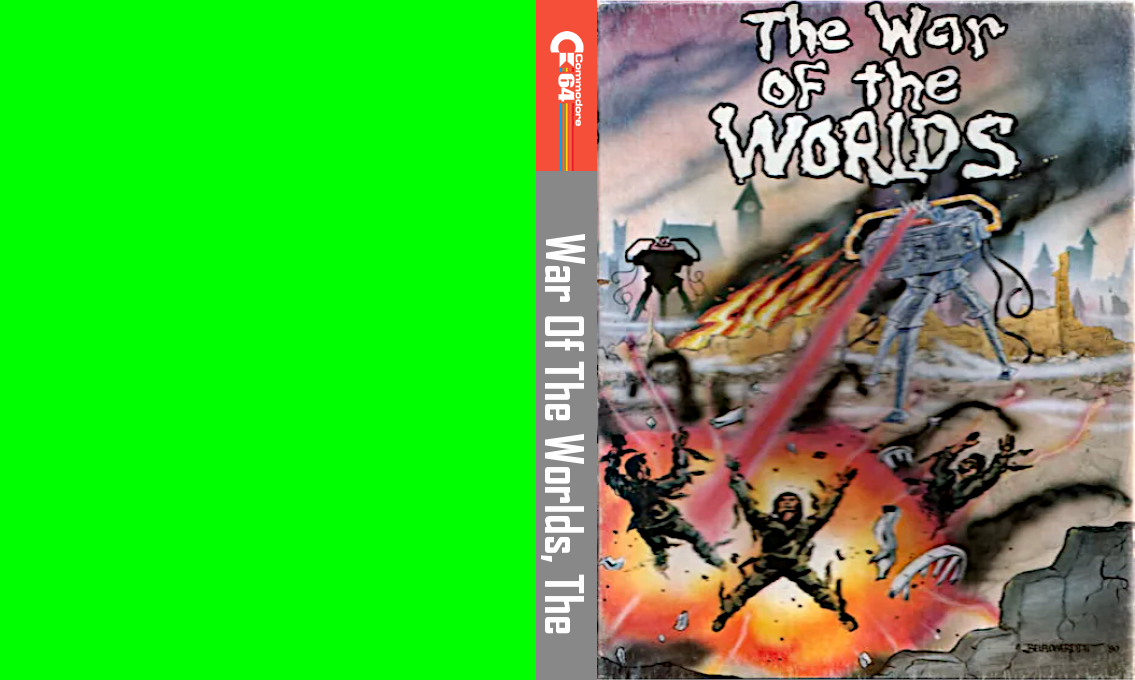The War of the Worlds — box-texture (CUS)