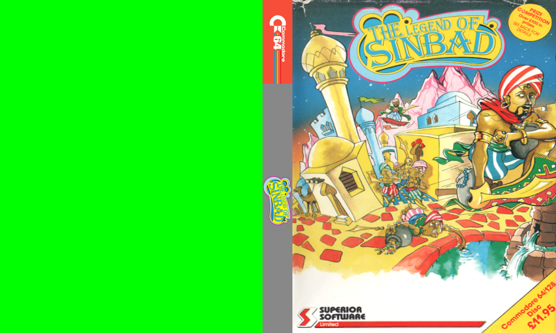 The Legend of Sinbad — box-texture (EU)