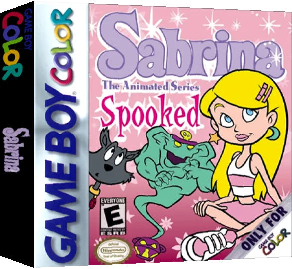 Sabrina - The Animated Series - Spooked! — box-3D (US)