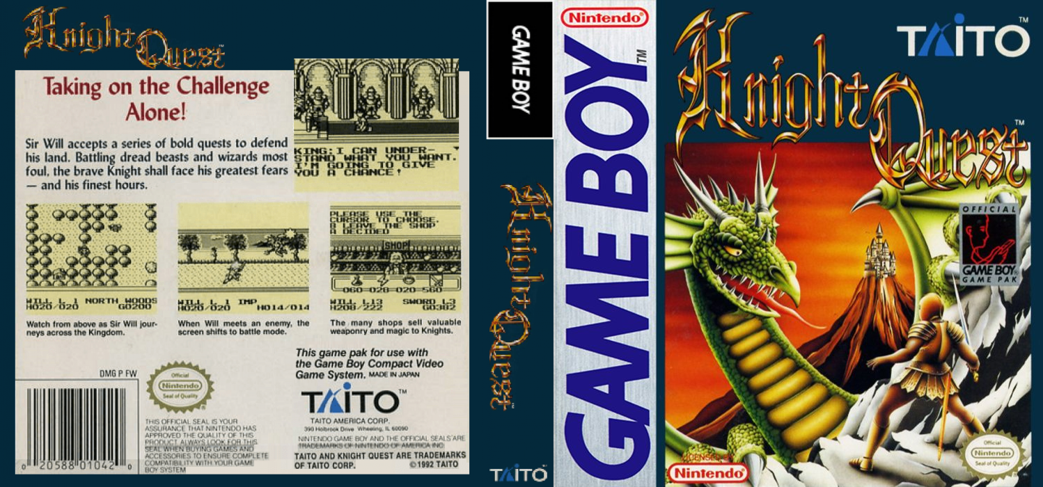 Knight Quest — box-texture (US)
