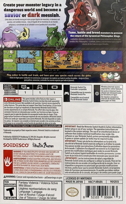 Monster Crown — box-2D-back (US)