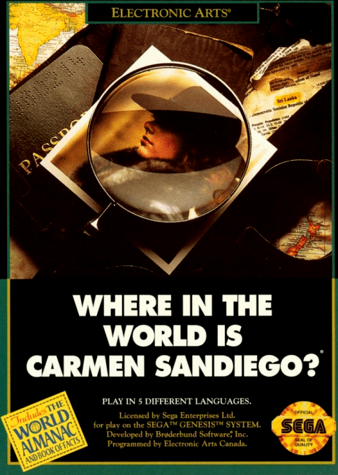 Where in the World is Carmen Sandiego? box art
