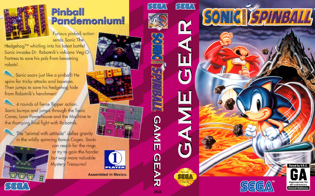 Sonic Spinball — box-texture (US)