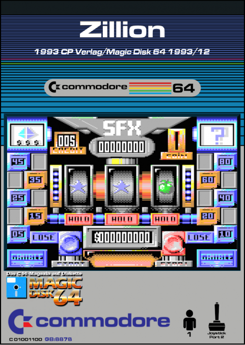 Zillion box art