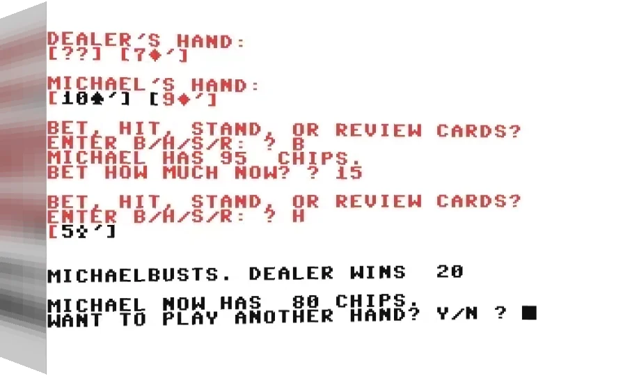 Black Jack '84 — box-3D (WOR)
