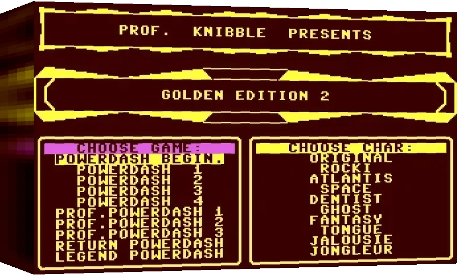 Golden Edition II — box-3D (WOR)