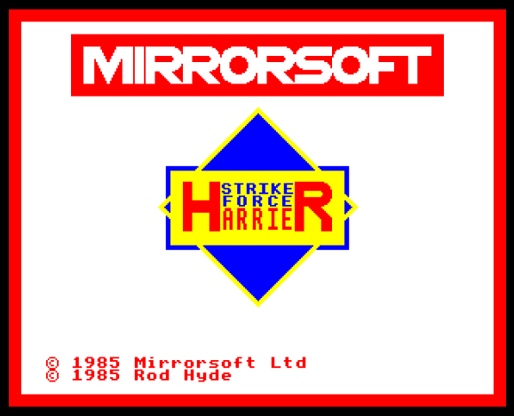Strike Force Harrier — sstitle (EU)