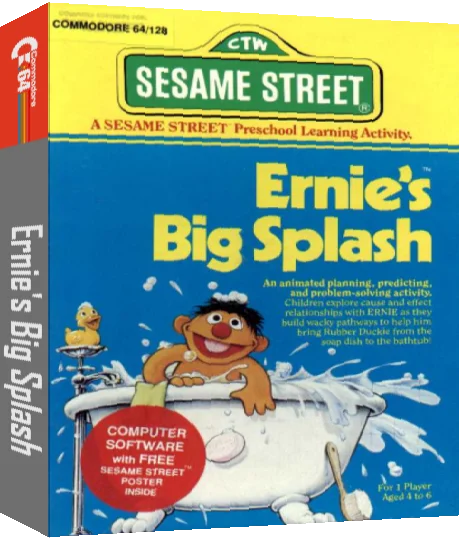 Ernie's Big Splash — box-3D (US)
