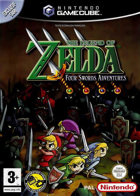 Legend of Zelda, The - Four Swords Adventures — box-2D (FR)