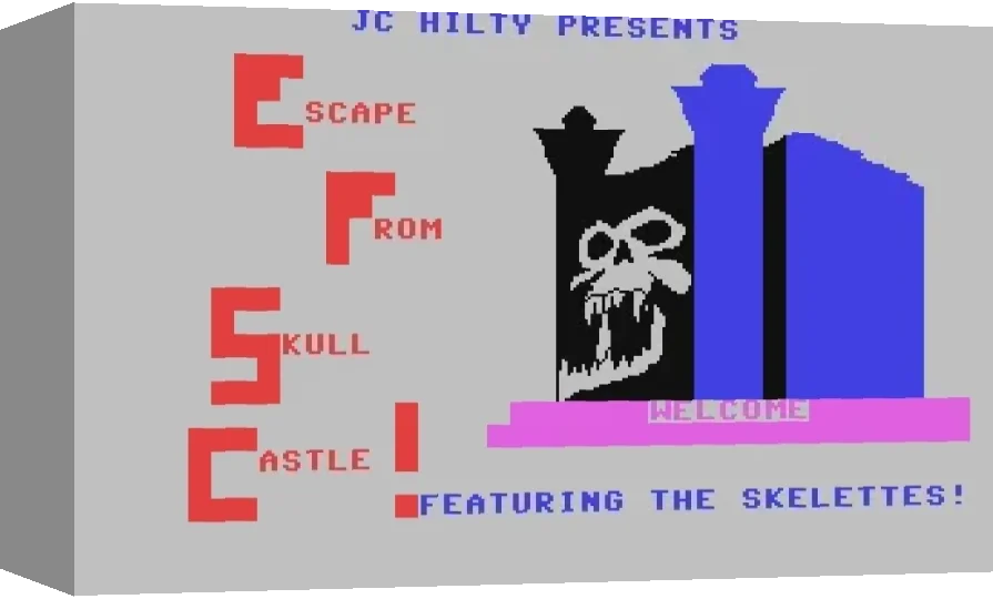 Escape from Skull Castle — box-3D (WOR)