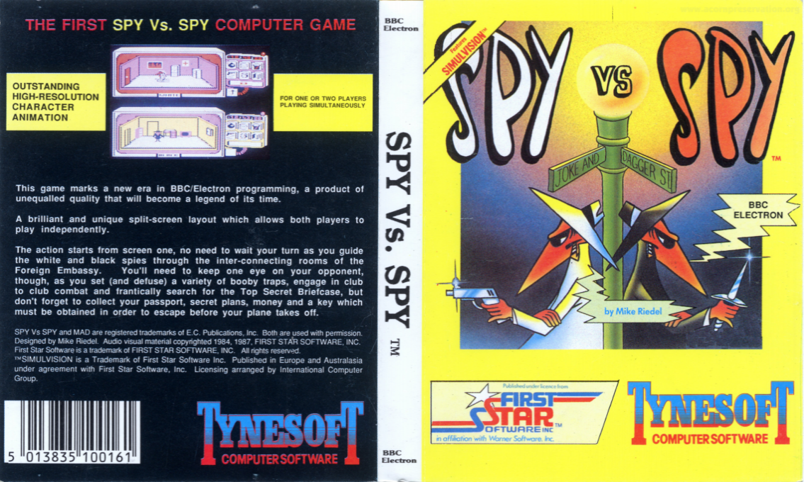 Spy Vs Spy — box-texture (EU)