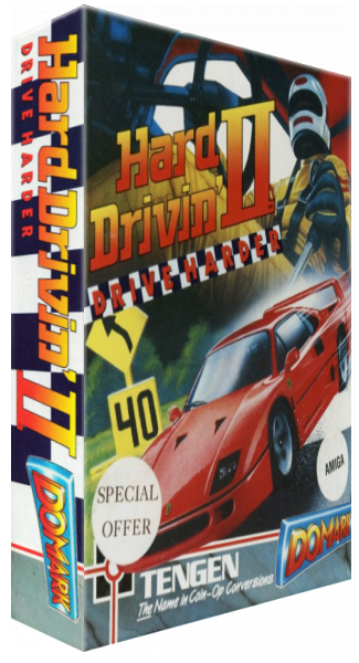 Hard Drivin' II - Drive Harder + Hydra — box-3D (EU)