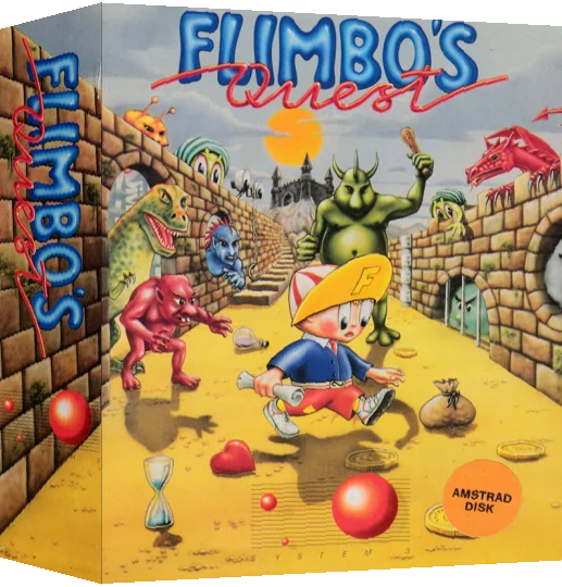 Flimbo's Quest — box-3D (EU)