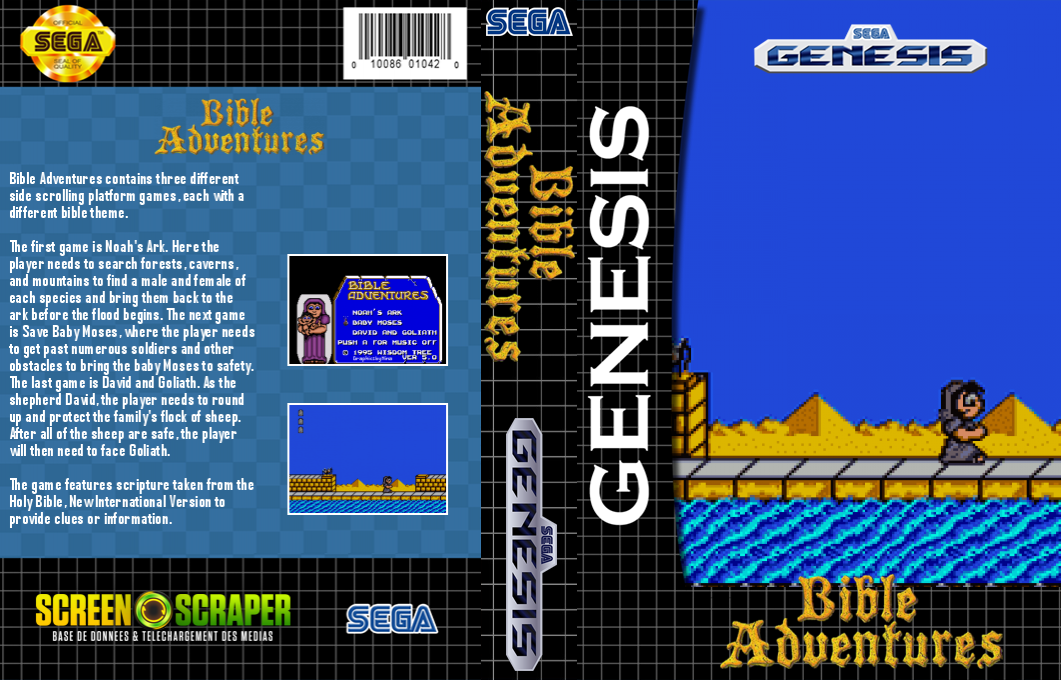 Bible Adventures — box-texture (SS)