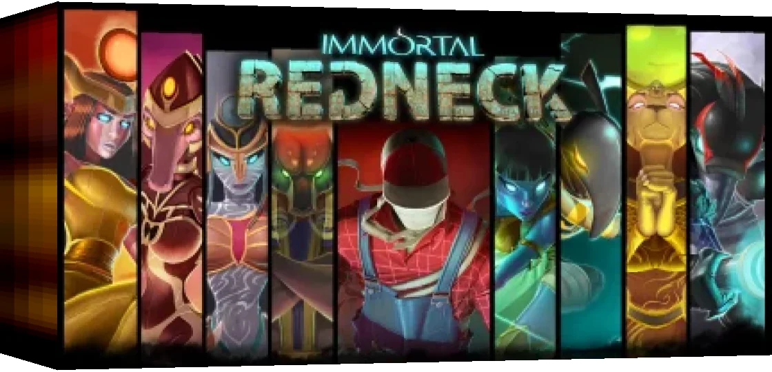 Immortal Redneck — box-3D (WOR)