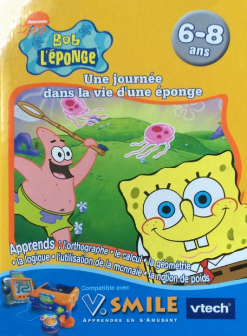 Spongebob Squarepants - A Day In The Life of A Sponge — box-2D (FR)