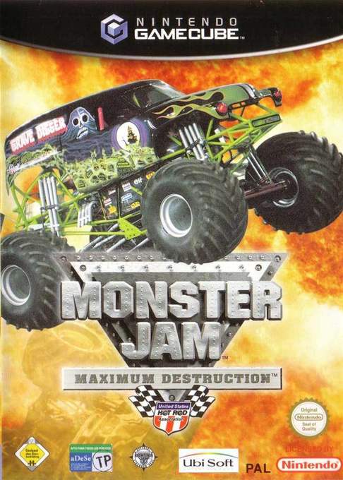 Monster Jam - Maximum Destruction — box-2D (DE)