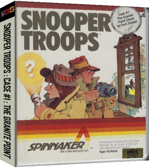 Snooper Troops - Case #1 - The Granite Point — box-3D (US)