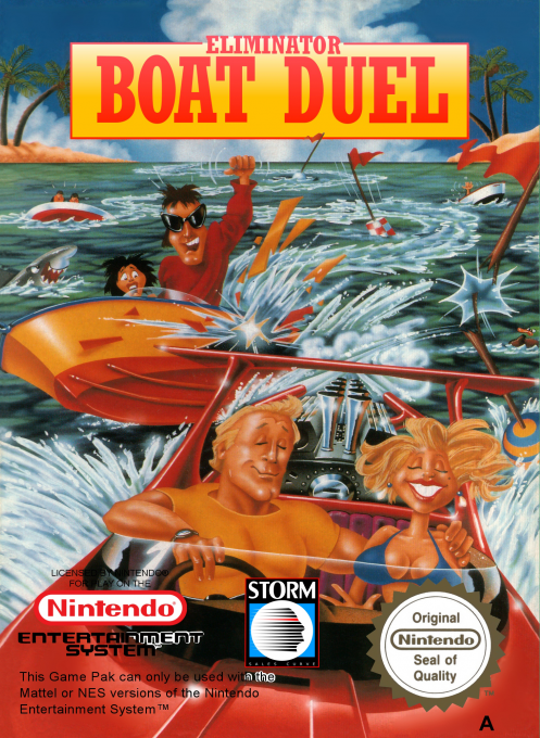 Eliminator Boat Duel — box-2D (EU)