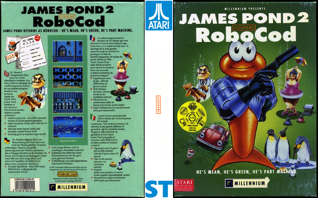 James Pond 2 - Codename Robocod — box-texture (EU)
