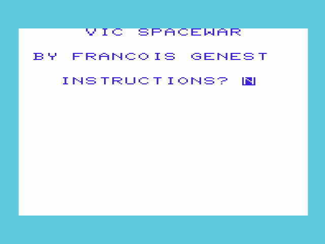 Spacewar — sstitle (WOR)