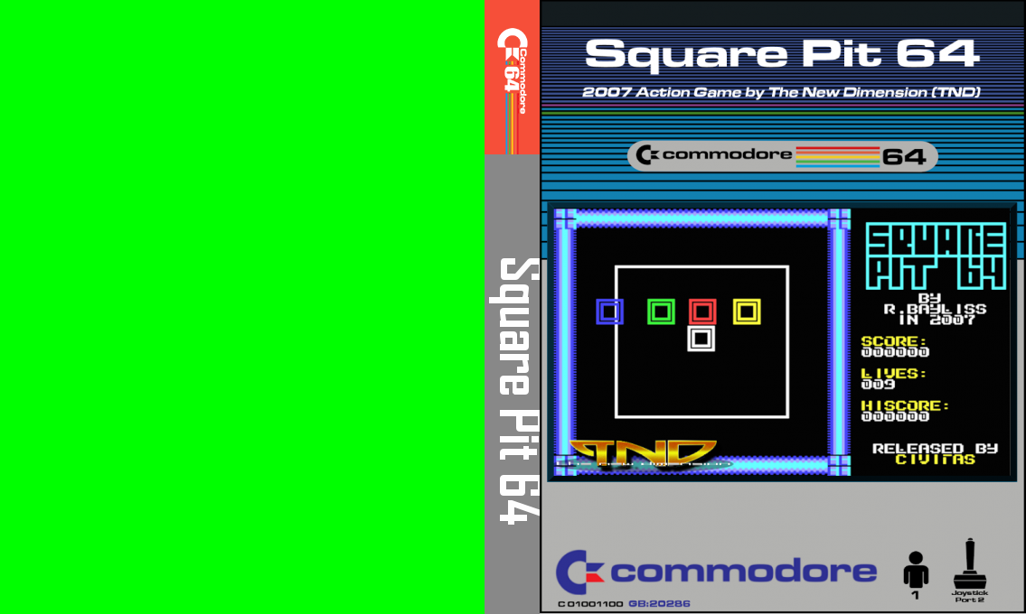 Square Pit 64 — box-texture (CUS)