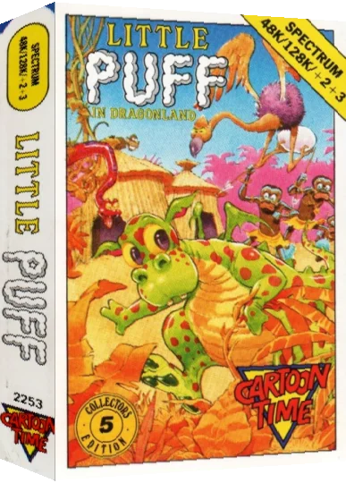 Little Puff In Dragonland — box-3D (EU)