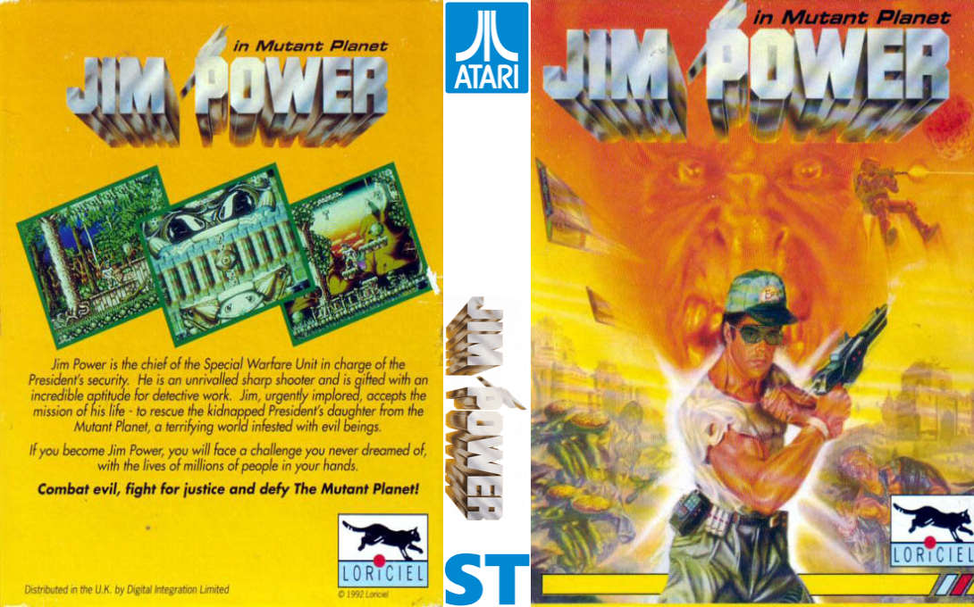 Jim Power In Mutant Planet — box-texture (EU)