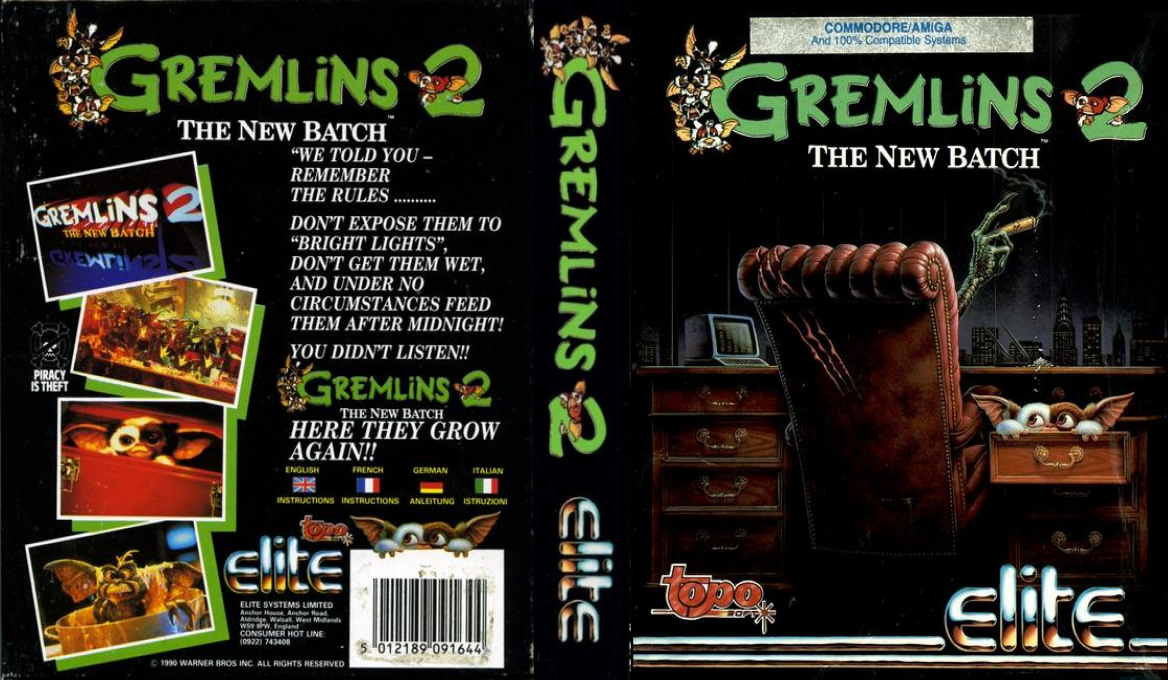 Gremlins 2 - The New Batch — box-texture (EU)