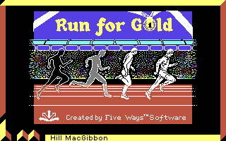 Run For Gold — sstitle (WOR)